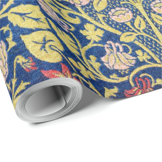 Violet en Columbine, William Morris Cadeaupapier (Rol Hoek)