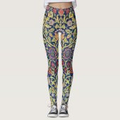 Violet en Columbine, William Morris Leggings (Voorkant)