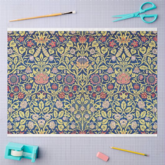 Violet en Columbine, William Morris Tissuepapier (Craft)