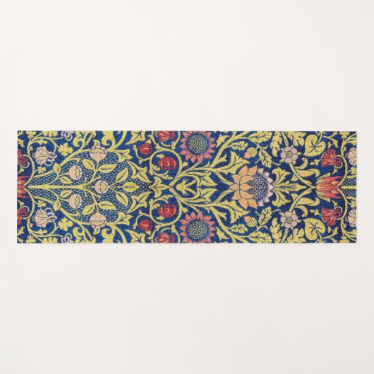 Violet en Columbine, William Morris Yogamat (Voorkant (horizontaal))