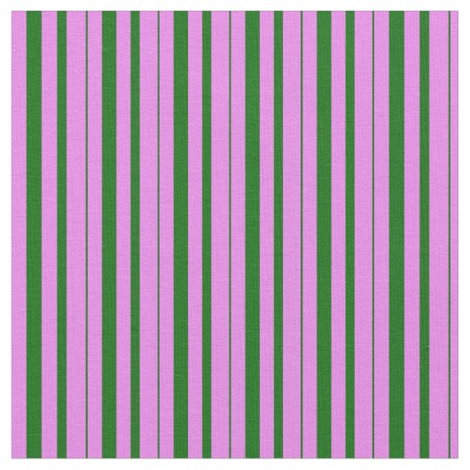 Violet- en donkergroene strippatroon stof (Close Up)