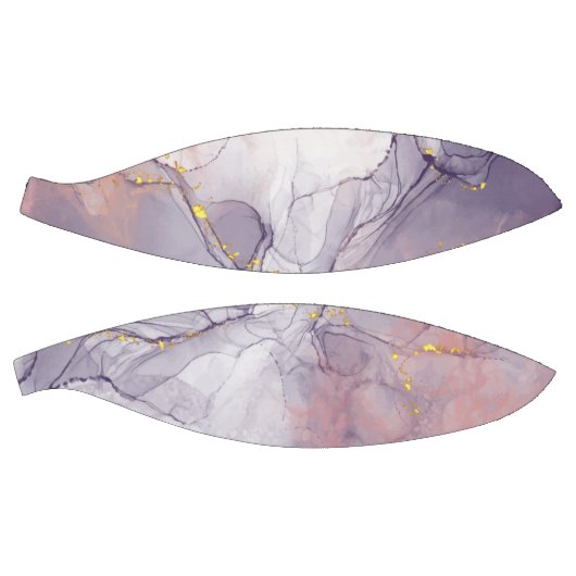 Violet en goudmarmer basketbal (Panelen)