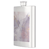 Violet en goudmarmer flacon (Links)