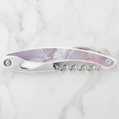 Violet en goudmarmer kurkentrekker (Voorkant)