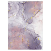 Violet en goudmarmer tafelkleed (Voorkant)