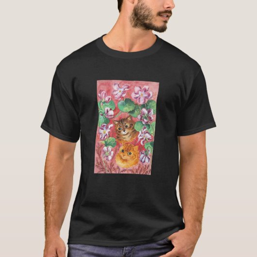 Violet en katten, Louis Wain T-shirt (Voorkant)