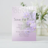 Violet en lavendel (Staand voorkant)