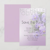 Violet en lavendel (Voorkant / Achterkant)