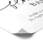 Violet en Lavendel Bloem Boeket Bar Poster (Hoek)