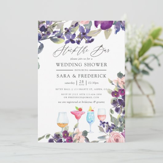 Violet- en pruimenparen houden de balk in kaart (Staand voorkant)