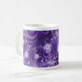 Violet-energie Koffiemok (Voorkant links)