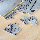 Violet English China Tea Cup en Saucer Legpuzzel (Zijkant)