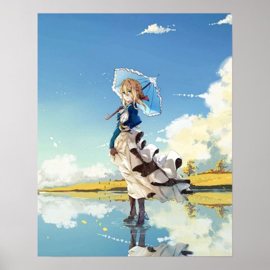 Violet Evergarden Cute Girl Poster (Voorkant)