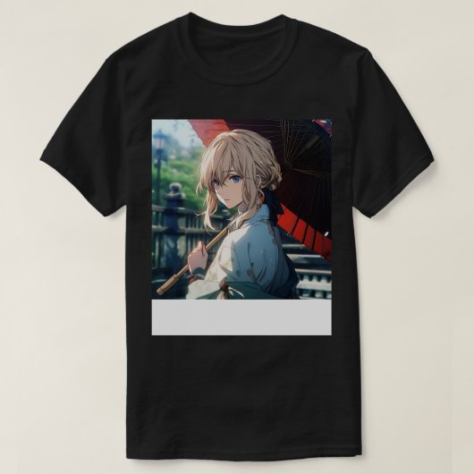 Violet Evergarden Kimono T-shirt (Design voorkant)