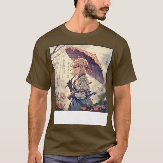 violet evergarden-paraplu t-shirt