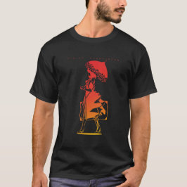 Violet Evergarden Zonsondergang Silhouet Anime Fan T-shirt