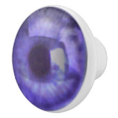 Violet Eyeball Keramische Knop (Rechts)
