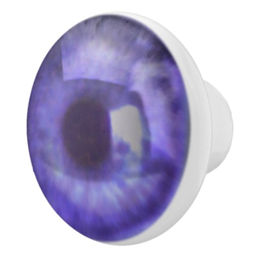 Violet Eyeball Keramische Knop (Rechts)