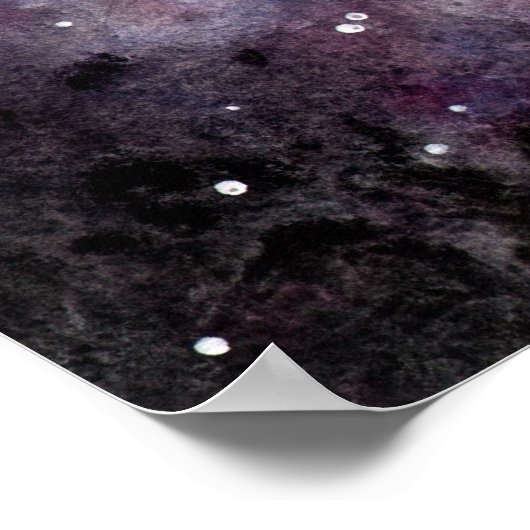 Violet Fairy op het Poster Moon door Molly Harriso (Hoek)