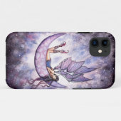 Violet Fairyand Moon iPhone 5 Hoesje (Achterkant (horizontaal))