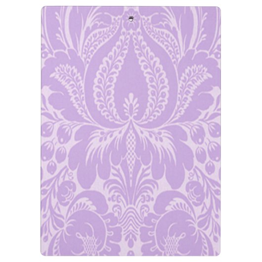 Violet Fantasy Floral Klembord (Achterkant)