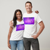 Violet Flame Flower of Life T-shirt (Unisex)