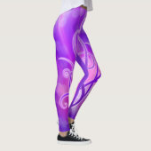 Violet Flame - Grafisch ontwerp Leggings (Rechts)