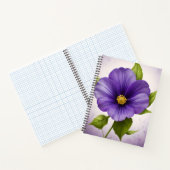 Violet Flora Journal, Floral Journal, Violet, Notitieboek (Binnen)