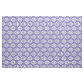 Violet Floral Damask Pattern Fabric Stof (Yard (91,4 cm))