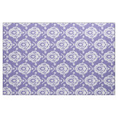 Violet Floral Damask Pattern Fabric Stof (Fat Quarter)