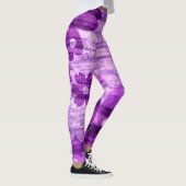 Violet Floral Leggings (Rechts)