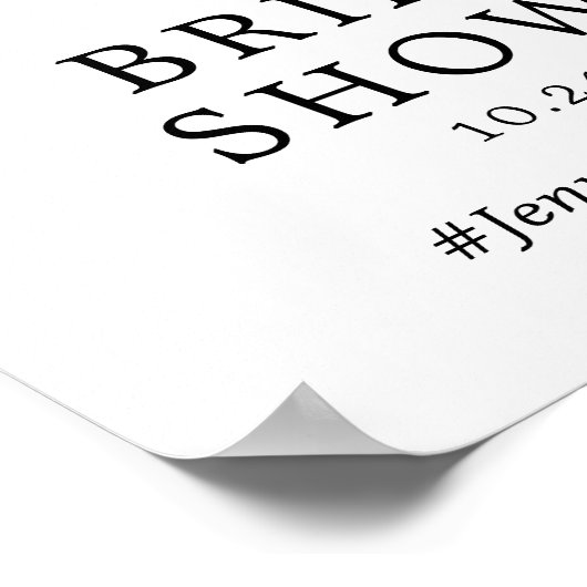 Violet Floral Vrijgezellenfeest Welkom Poster (Hoek)