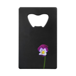 Violet Flower bocnm Creditkaart Flessenopener