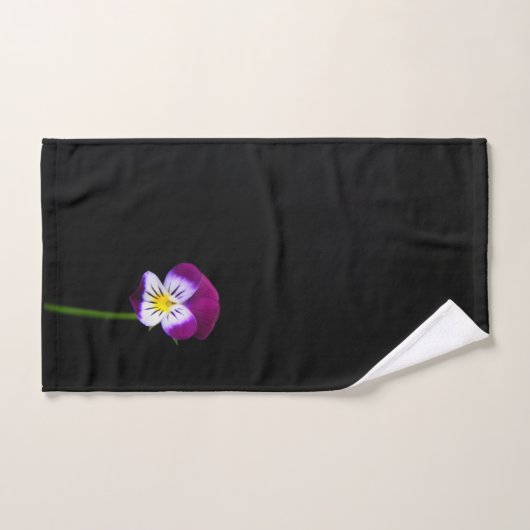 Violet Flower btcnm Bad Handdoek (Handdoek)