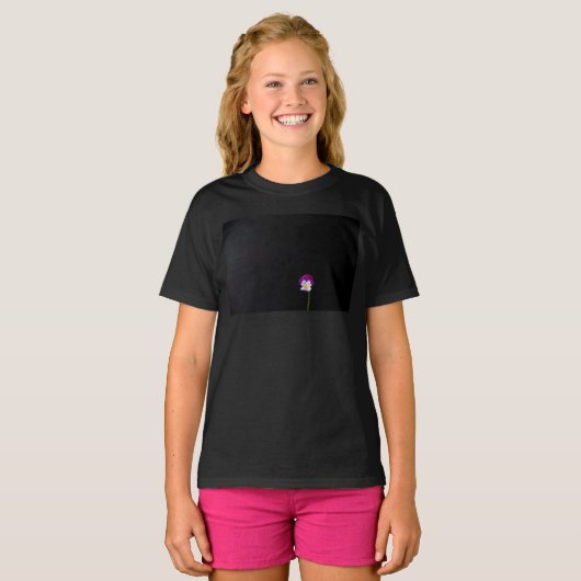 Violet Flower gccna T-shirt (Voorkant volledig)