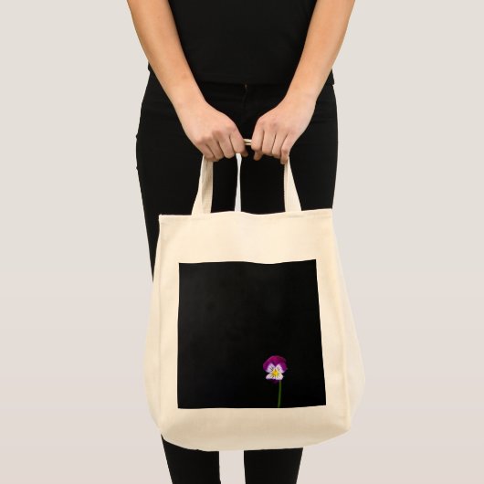 Violet Flower gtcna Tote Bag (Voorkant (product))