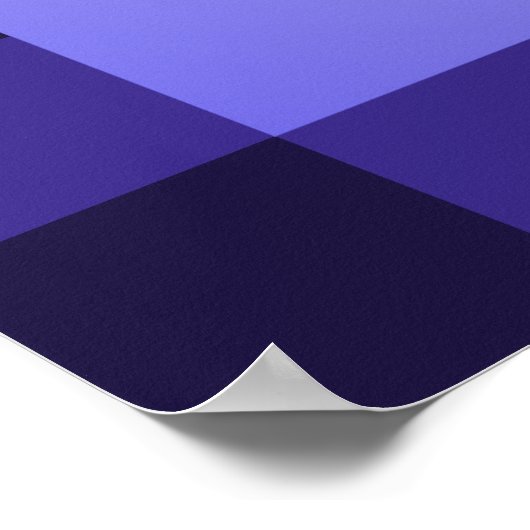 Violet FLower-illustratie - Posters (Hoek)