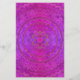 Violet Flower Mandala Flyer