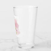 Violet Flower Mok Glas (Links)