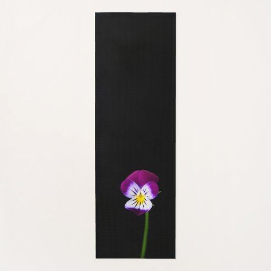 Violet Flower mycna Yogamat (Voorkant)