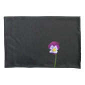 Violet Flower pccnm Kussensloop (Voorkant)