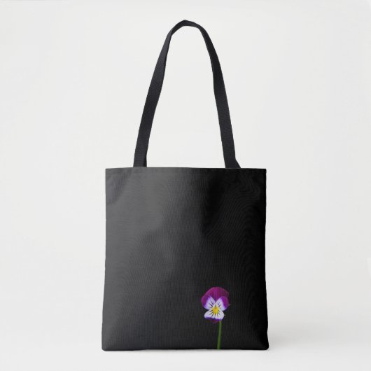 Violet Flower stcna Tote Bag (Voorkant)