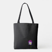 Violet Flower stcna Tote Bag (Achterkant)