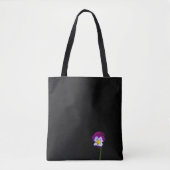 Violet Flower stm Tote Bag (Voorkant)