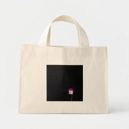 Violet Flower tcna Mini Tote Bag