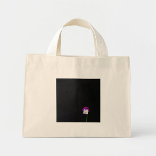 Violet Flower tcna Mini Tote Bag