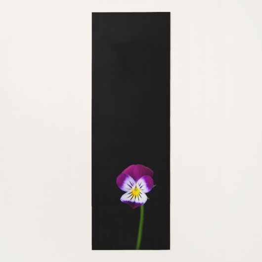 Violet Flower ymcnm Yogamat (Achterkant)