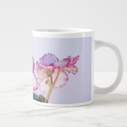 Violet Flowers 20 oz Jumbo Mok - Bowl (Rechts)