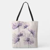 Violet Flowers All-Over-Print Tas (Achterkant)