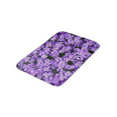 Violet Flowers Badmat (Gekanteld)